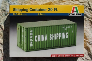 Italeri 3888 Shipping Container 20 Ft.